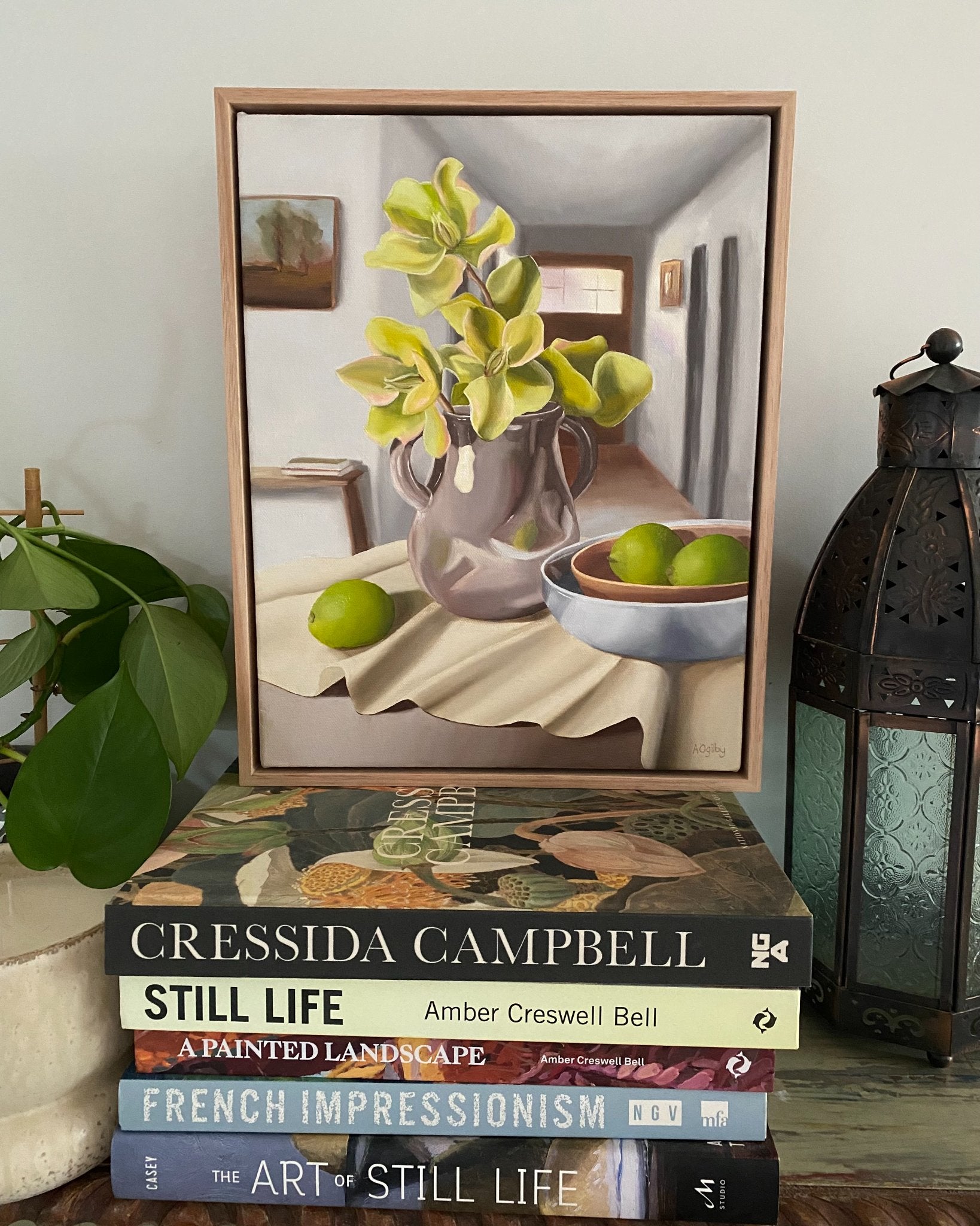 Hellebores and Stacked Bowls - Gold Coast Gallery Of ArtAmanda Ogilby