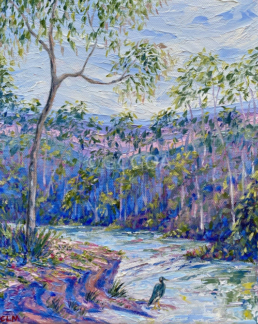Heron’s Creek - Original Art - Gold Coast Gallery Of ArtCharlotte Moore