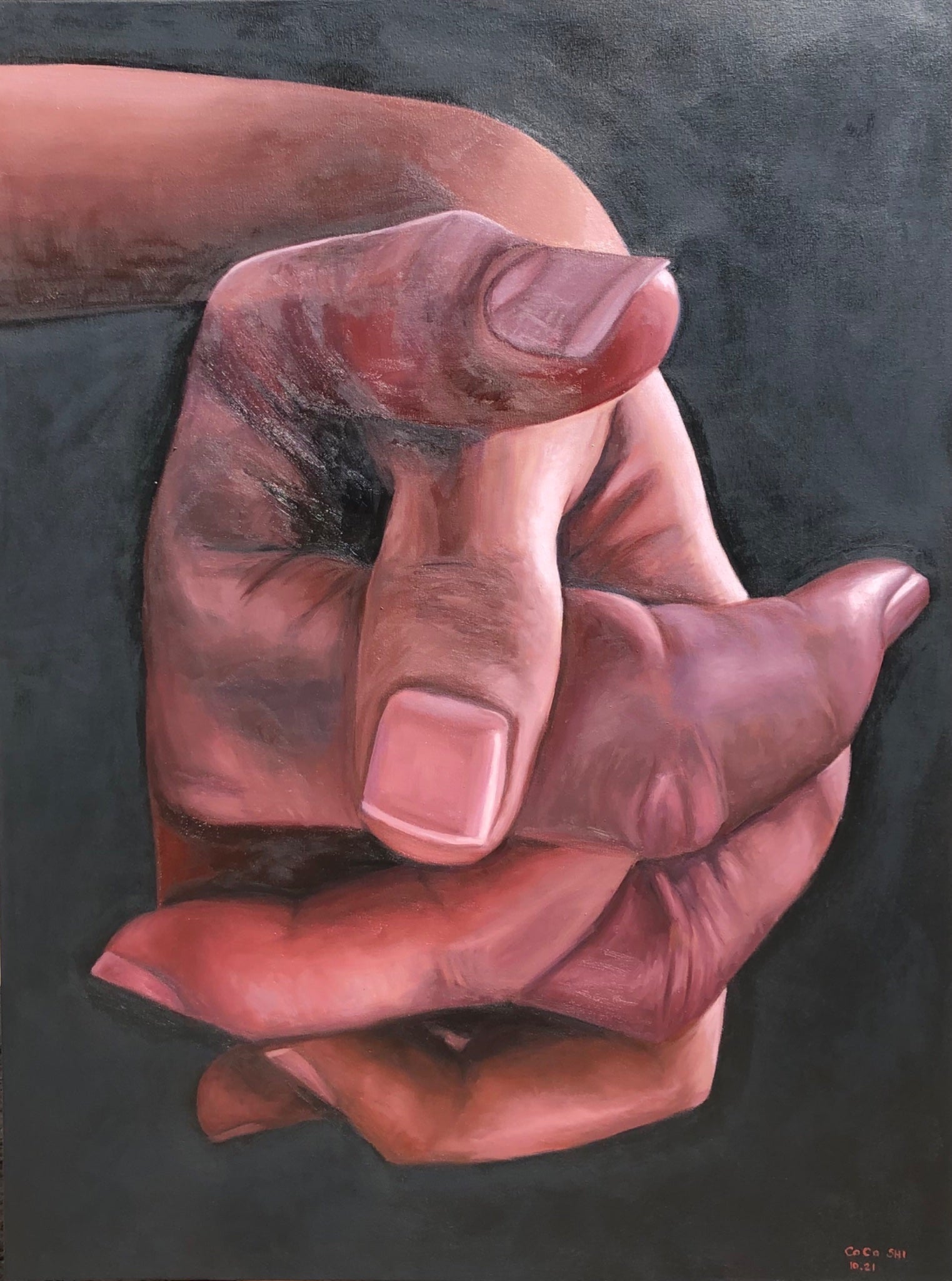 Holding On - Gold Coast Gallery Of ArtCoco Cashman