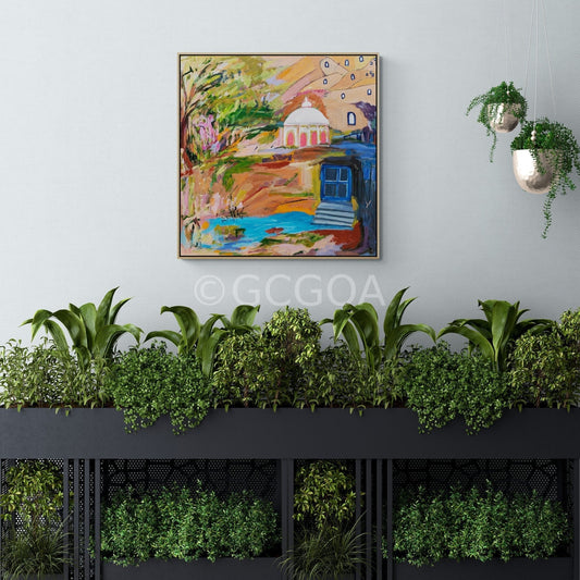 Holiday Happiness - Original Art - Gold Coast Gallery Of ArtAlpana Rai