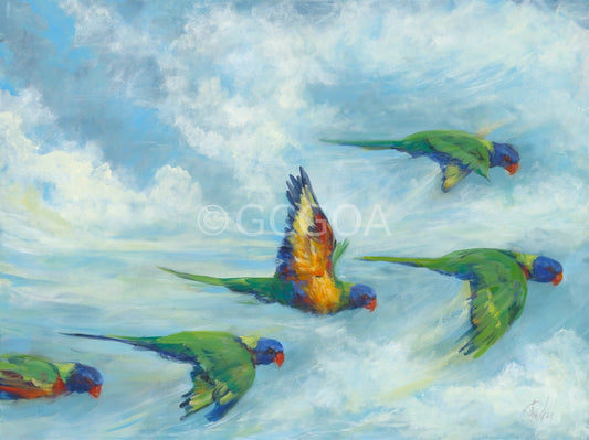 Homeward - Original Art - Gold Coast Gallery Of ArtDeb Parker Artist