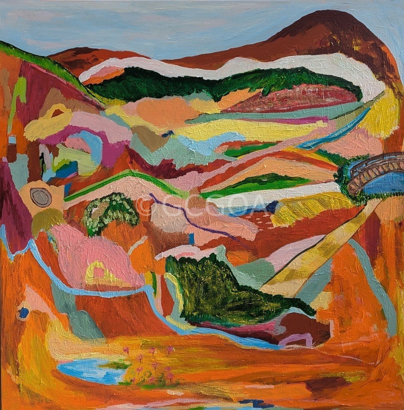 Hope and Happiness- Original Art - Gold Coast Gallery Of ArtAlpana Rai