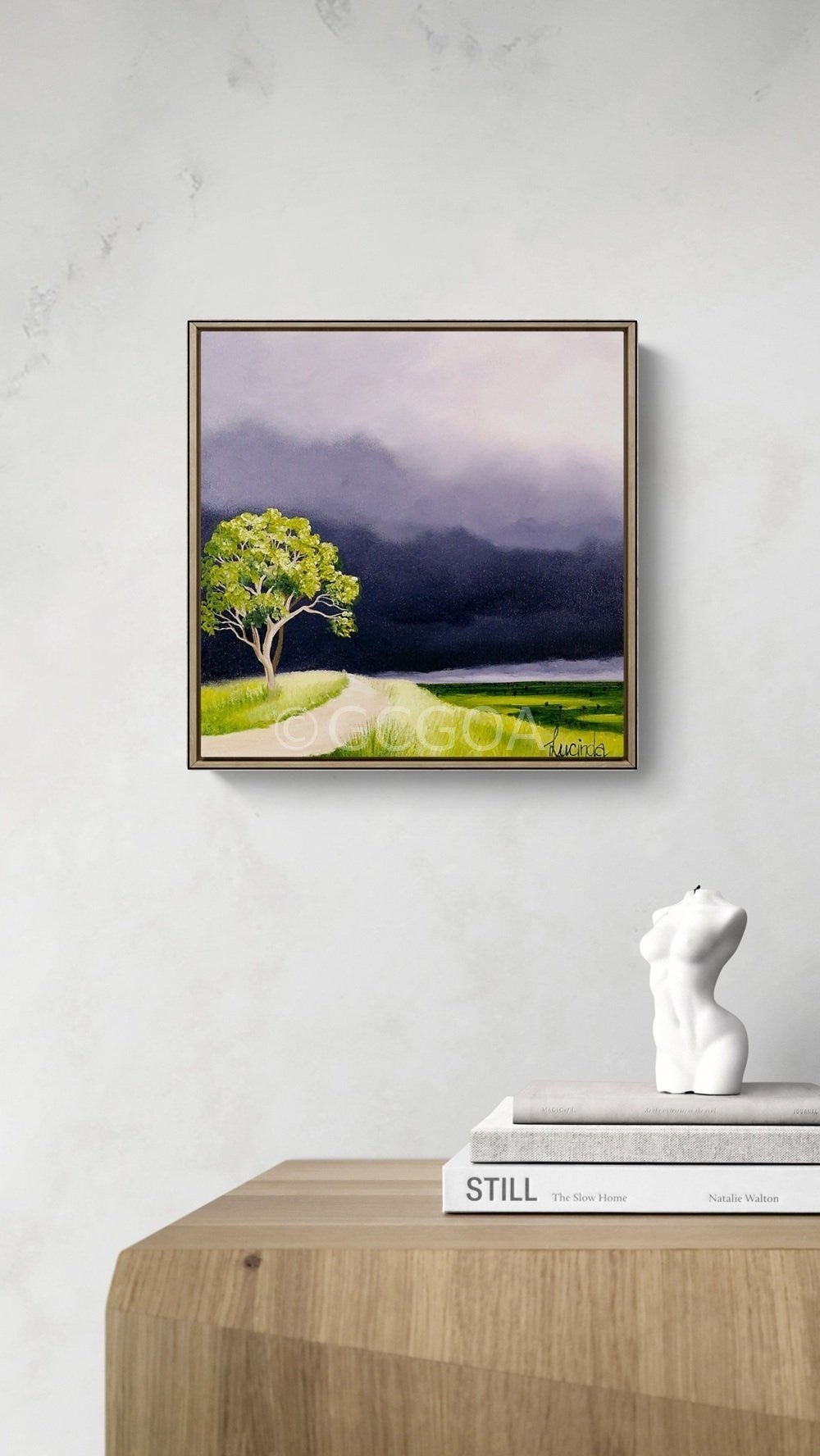 How Green Is The Valley - Original Art - Gold Coast Gallery Of ArtLucinda Leveille