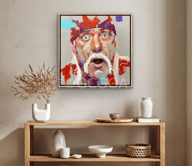 Hulk Hogan - Original Art - Gold Coast Gallery Of ArtJos Coufreur