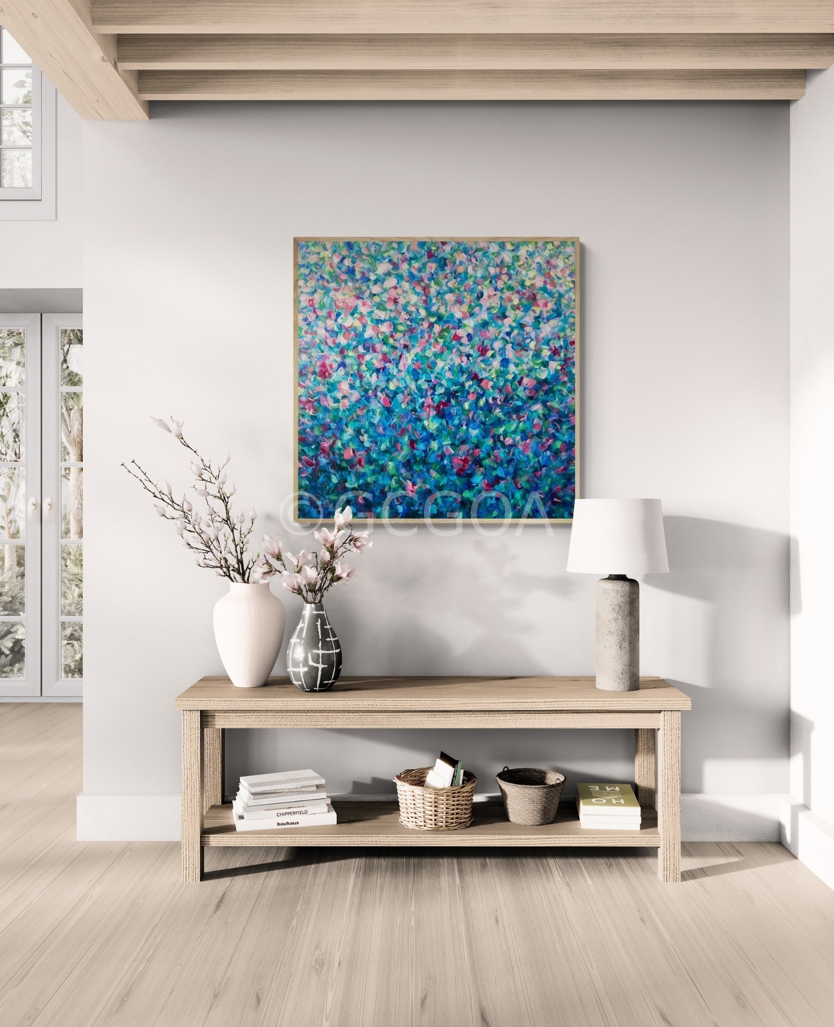Hydrangea Bloom - Original Art - Gold Coast Gallery Of ArtKatherine Spiller