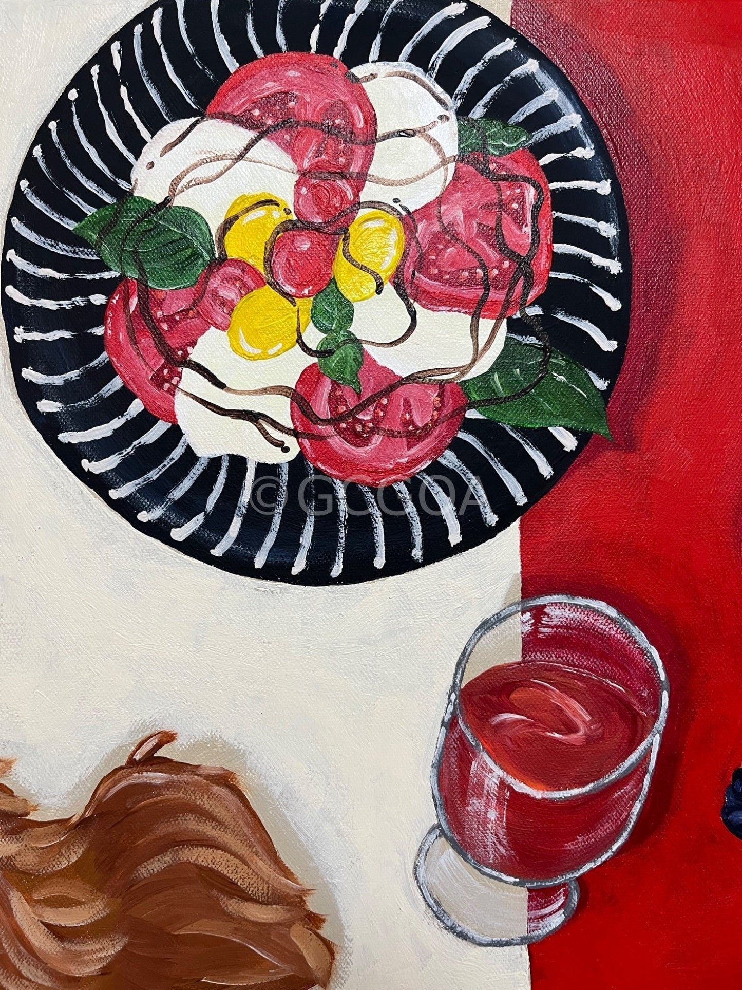 I don’t need therapy. I just need to go to Italy! - Original Art - Gold Coast Gallery Of ArtFika Karnadewi