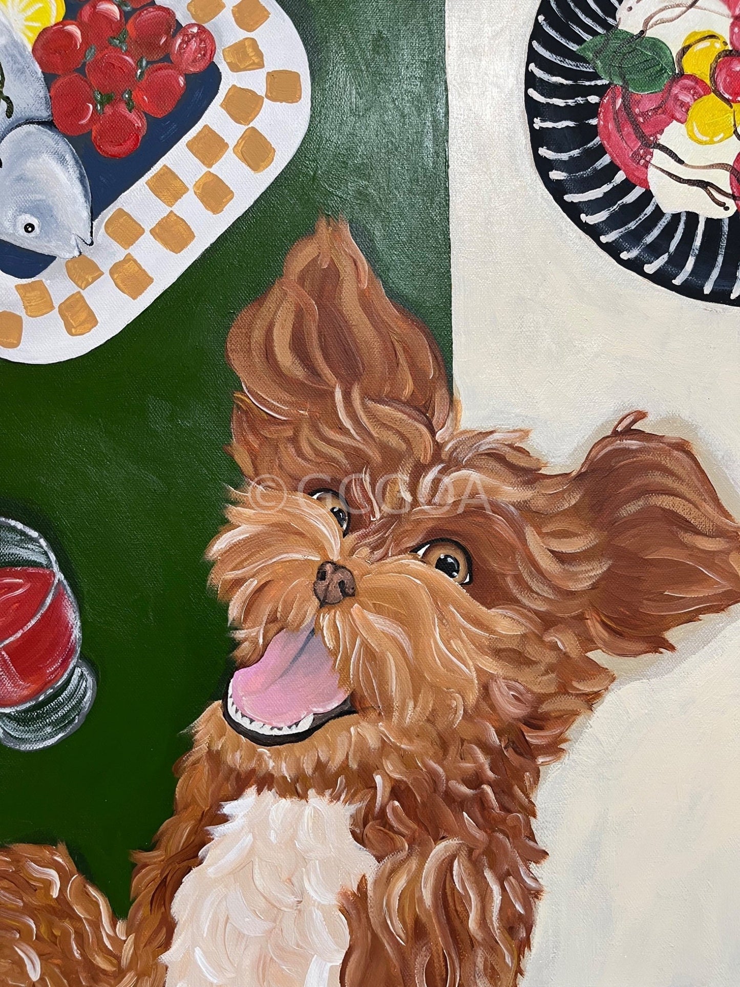 I don’t need therapy. I just need to go to Italy! - Original Art - Gold Coast Gallery Of ArtFika Karnadewi