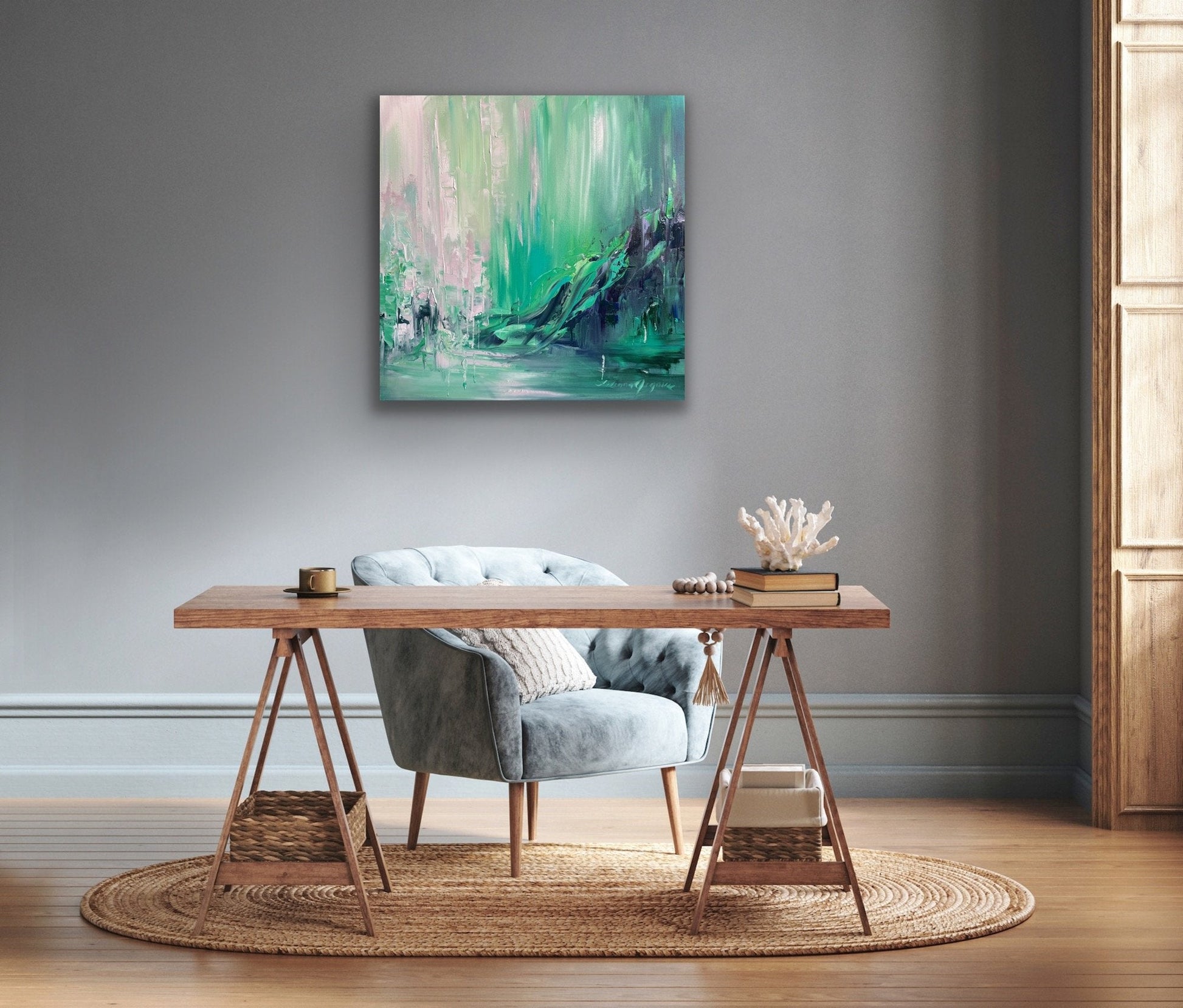 Icelandic Lights - Gold Coast Gallery Of ArtLiliana Gigovic