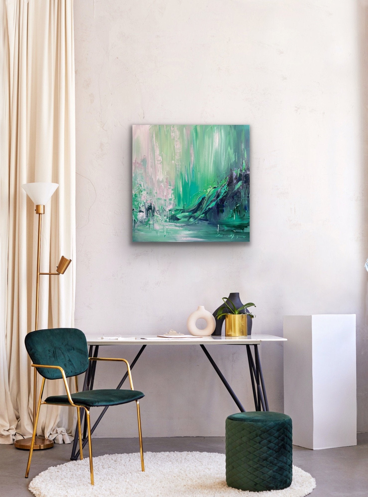 Icelandic Lights - Gold Coast Gallery Of ArtLiliana Gigovic