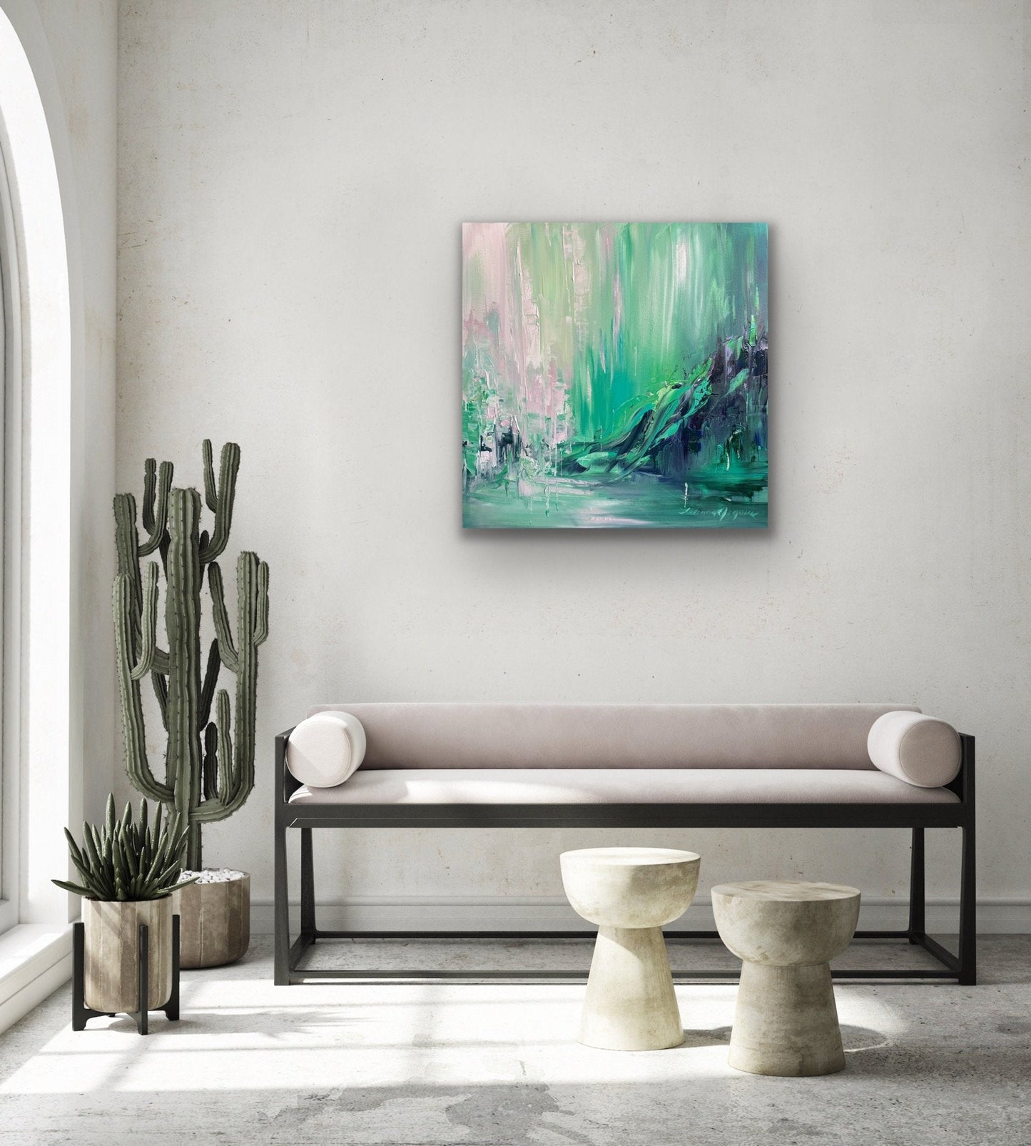 Icelandic Lights - Gold Coast Gallery Of ArtLiliana Gigovic