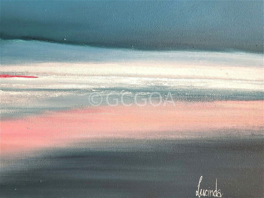 Insurgent Waters - Original Art - Gold Coast Gallery Of ArtLucinda Leveille