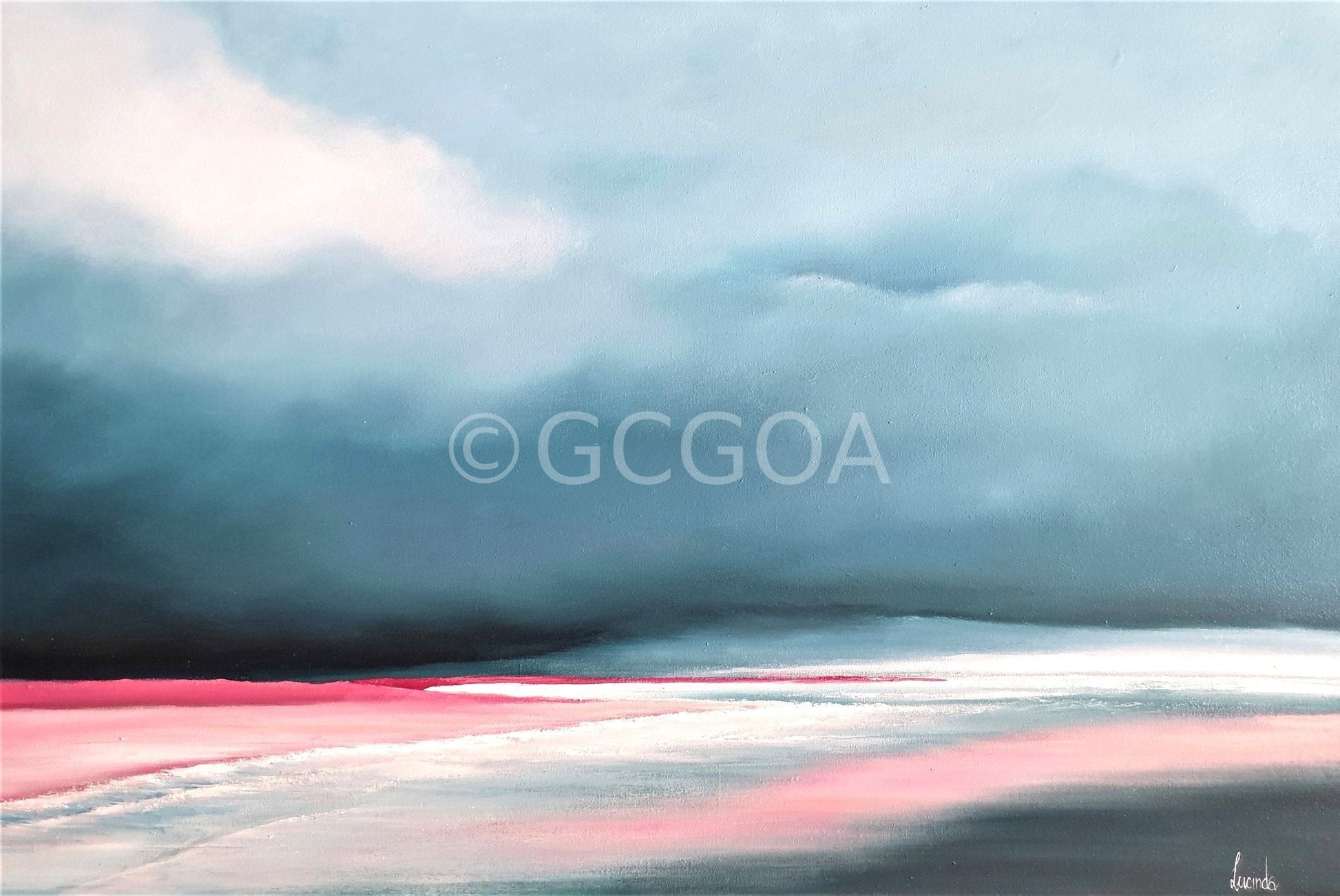 Insurgent Waters - Original Art - Gold Coast Gallery Of ArtLucinda Leveille