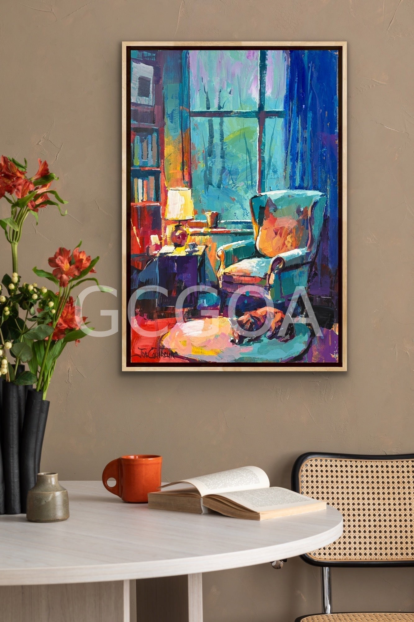 Interior - Cosy Nook - Gold Coast Gallery Of ArtJos Coufreur