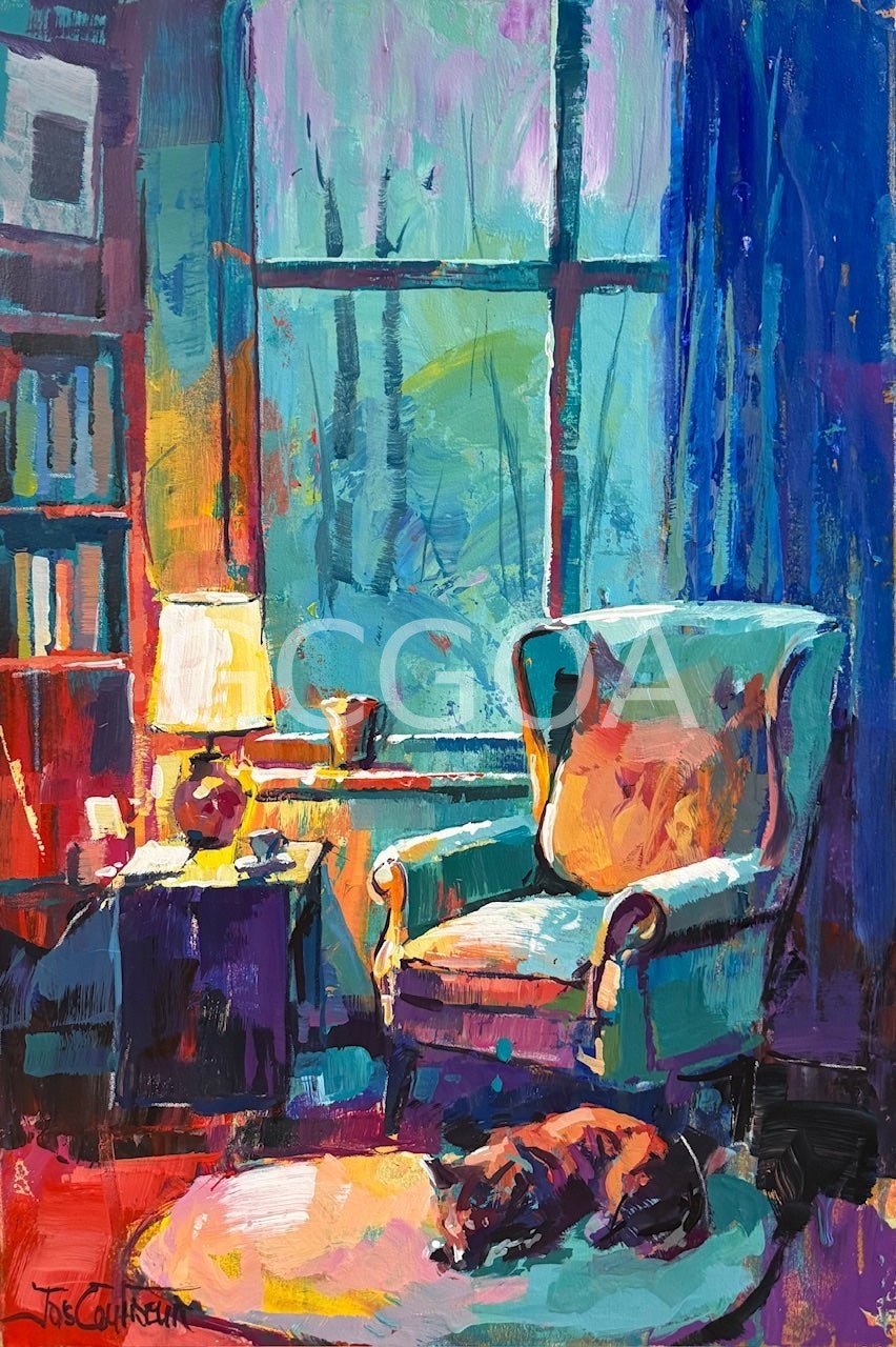 Interior - Cosy Nook - Gold Coast Gallery Of ArtJos Coufreur