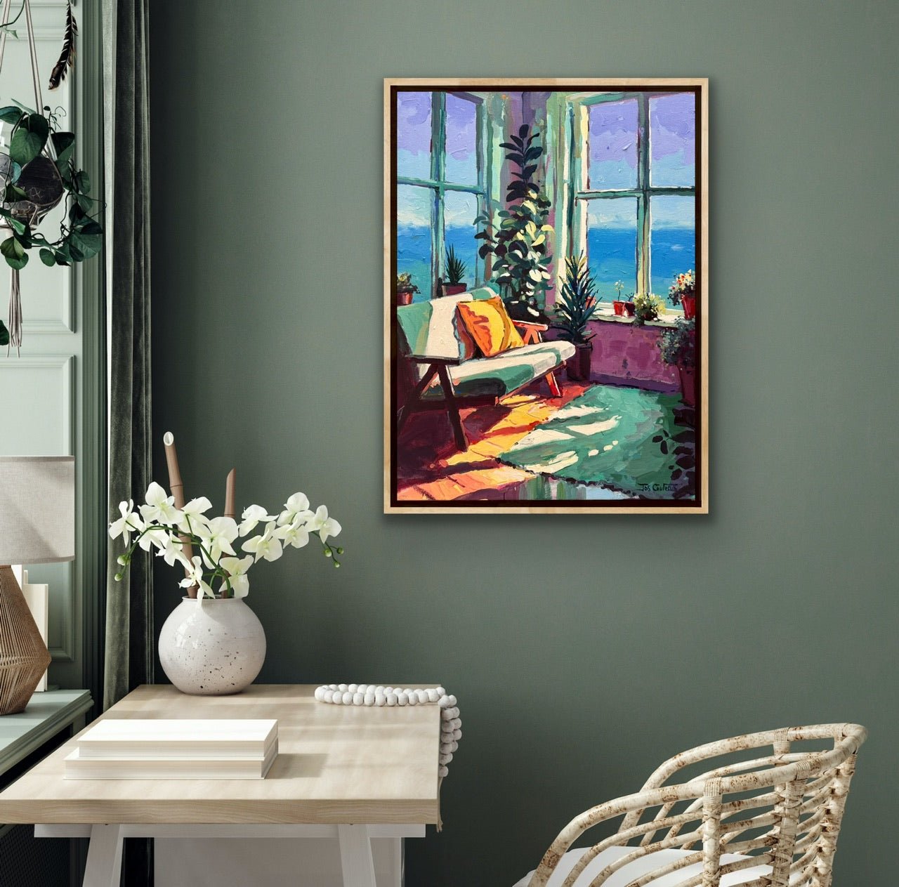 Interior - Cottage by the Sea - Gold Coast Gallery Of ArtJos Coufreur