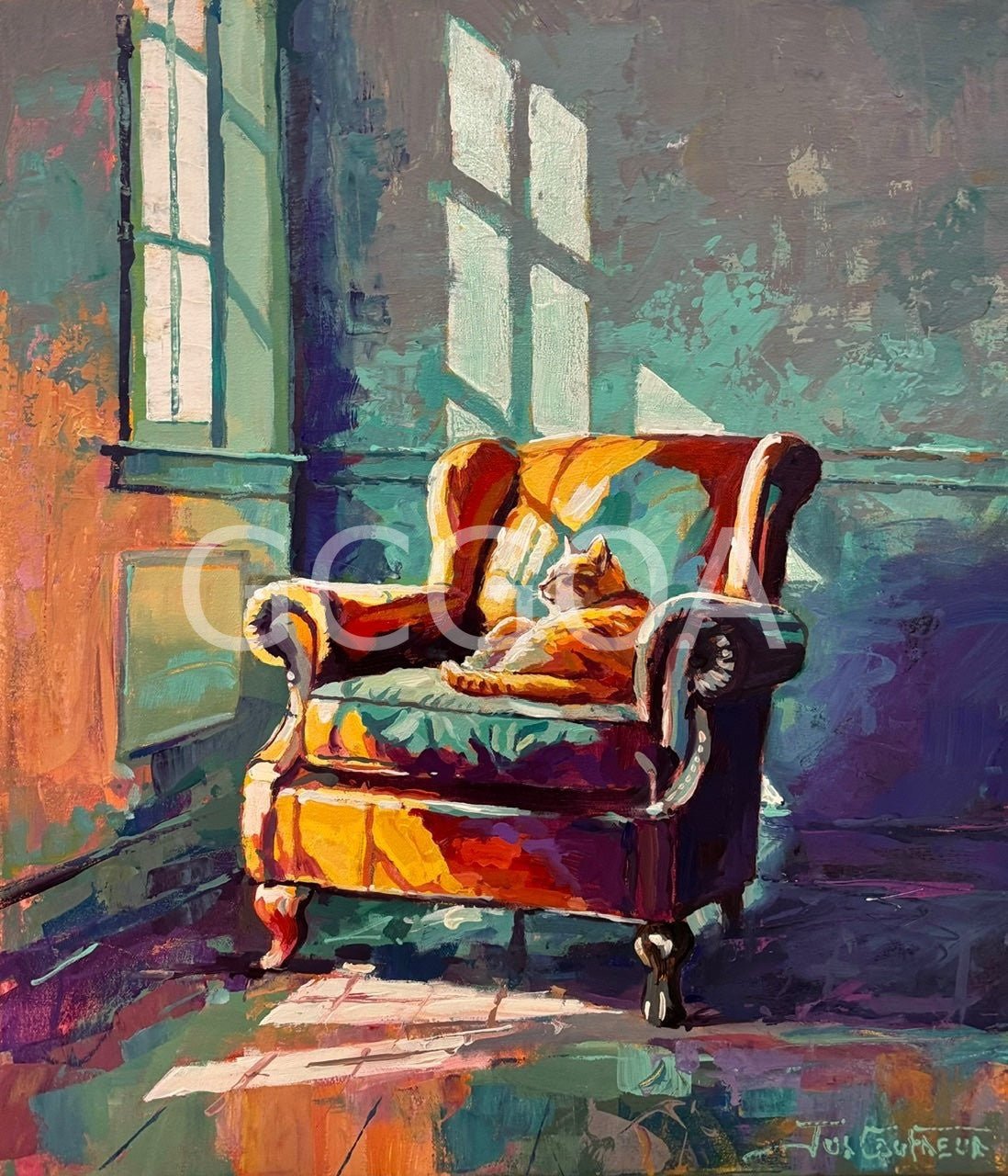 Interior: Favourite Spot 2 - Gold Coast Gallery Of ArtJos Coufreur