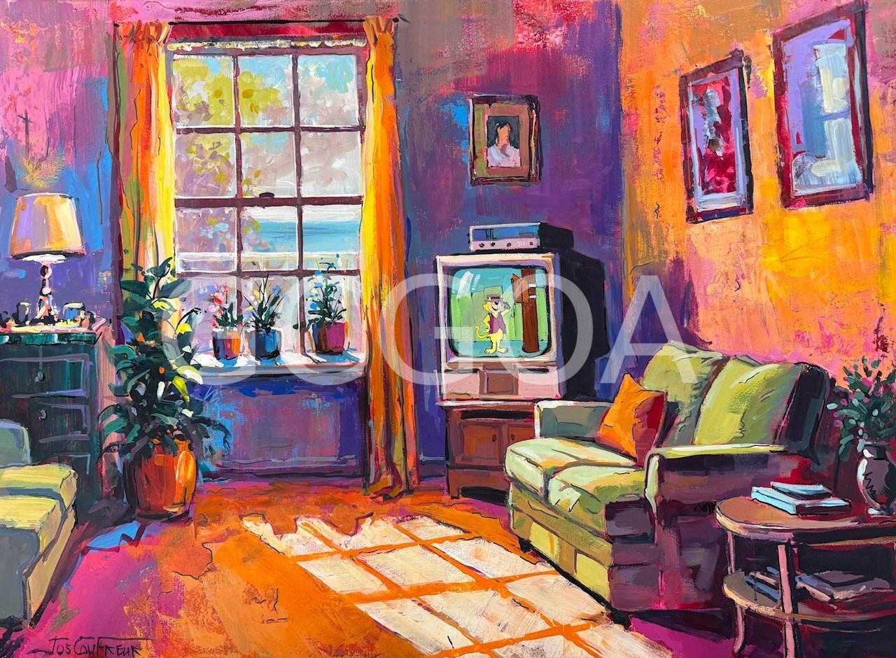 Interior - Nostalgic Living Room - Gold Coast Gallery Of ArtJos Coufreur