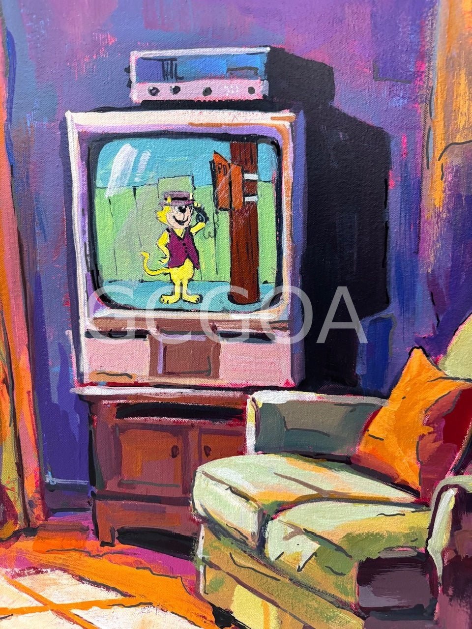 Interior - Nostalgic Living Room - Gold Coast Gallery Of ArtJos Coufreur