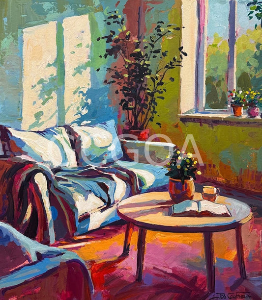 Interior - Quiet Moments - Gold Coast Gallery Of ArtJos Coufreur