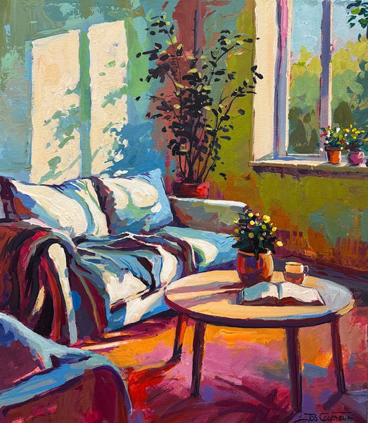Interior - Quiet Moments - Gold Coast Gallery Of ArtJos Coufreur