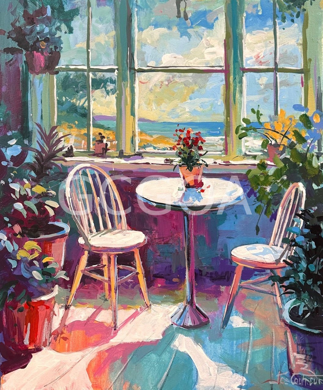 Interior - Sea Views - Gold Coast Gallery Of ArtJos Coufreur
