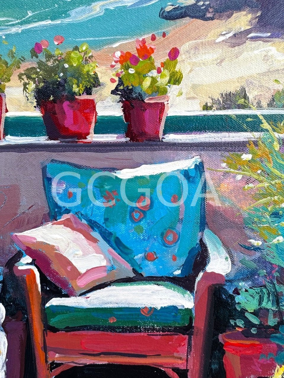 Interior - Seaside Balcony - Gold Coast Gallery Of ArtJos Coufreur