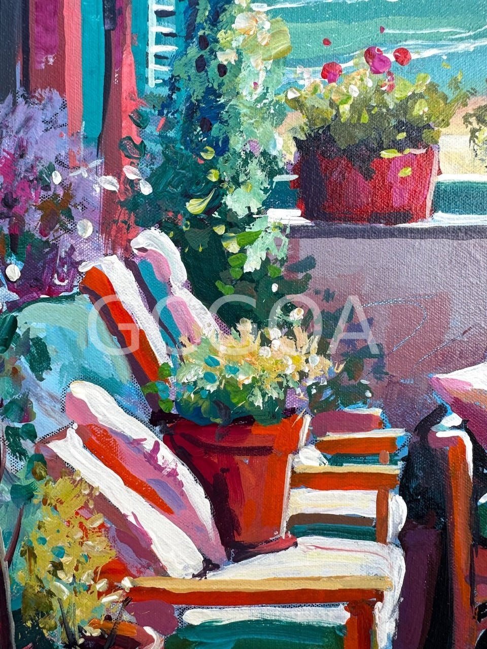Interior - Seaside Balcony - Gold Coast Gallery Of ArtJos Coufreur