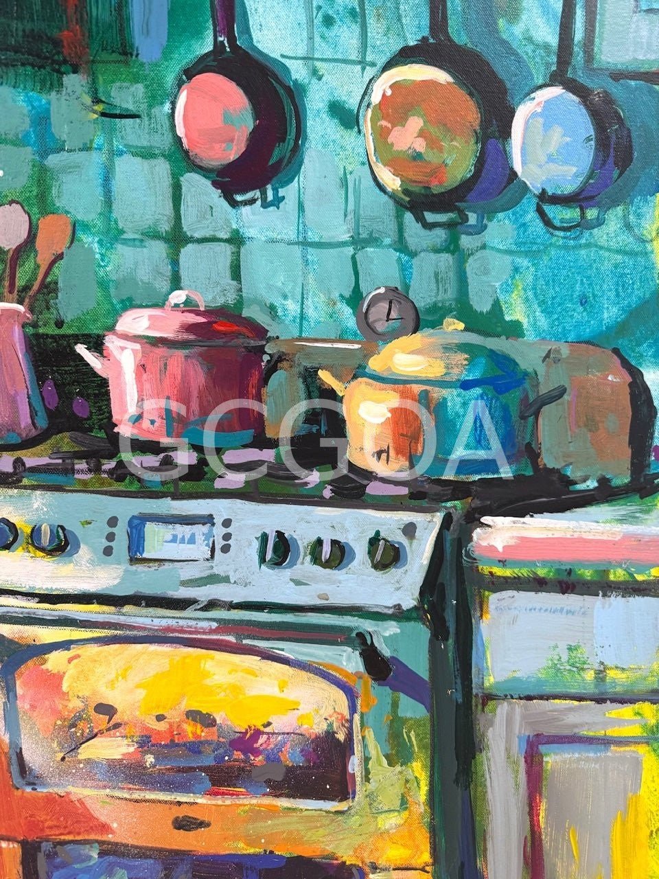 Interior - Sunday Roast - Gold Coast Gallery Of ArtJos Coufreur