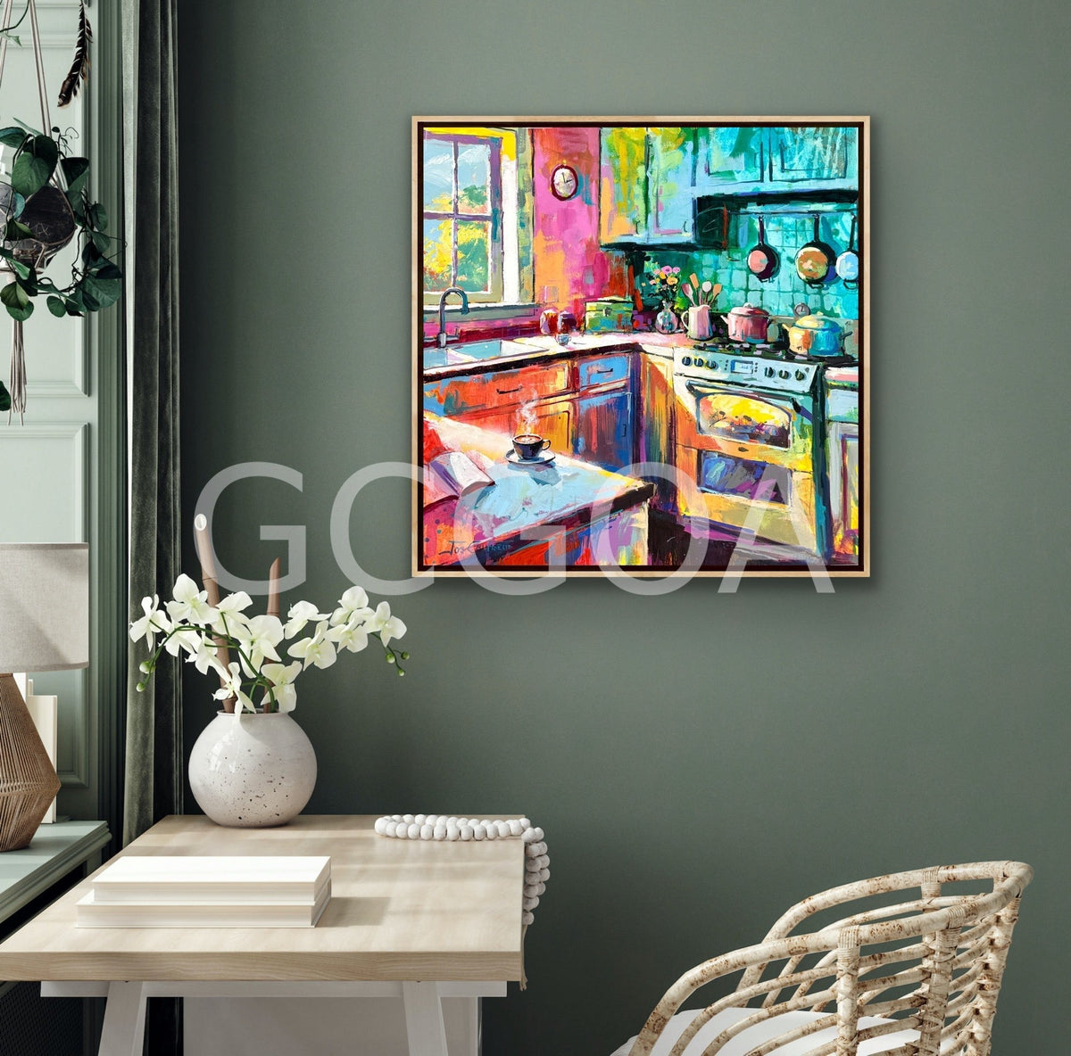 Interior - Sunday Roast - Gold Coast Gallery Of ArtJos Coufreur