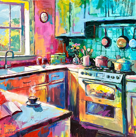 Interior - Sunday Roast - Gold Coast Gallery Of ArtJos Coufreur