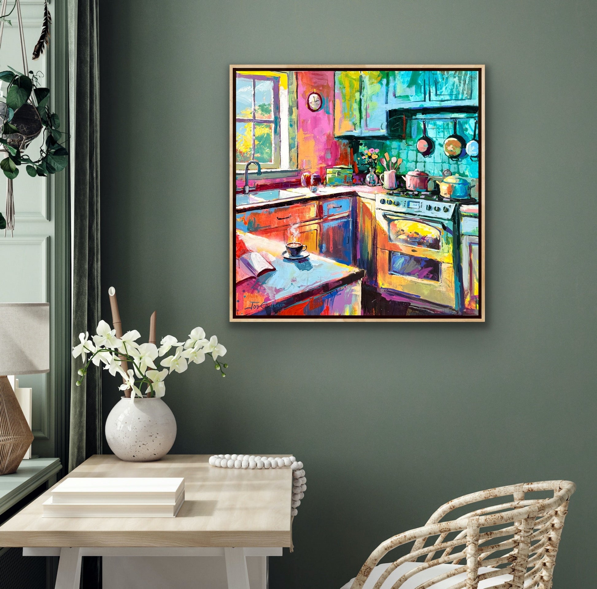 Interior - Sunday Roast - Gold Coast Gallery Of ArtJos Coufreur