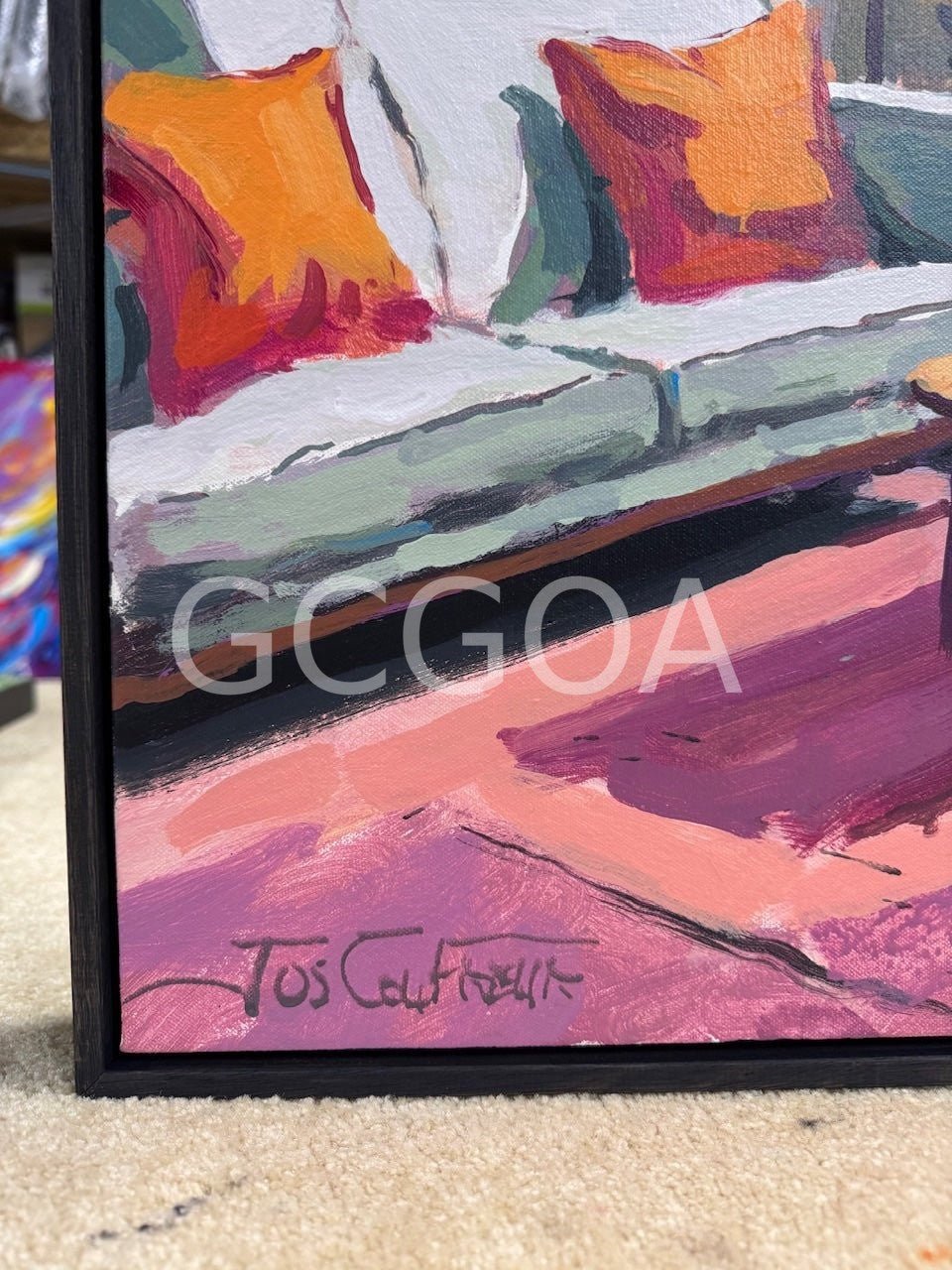 Interior- Sunlit Pages - Gold Coast Gallery Of ArtJos Coufreur