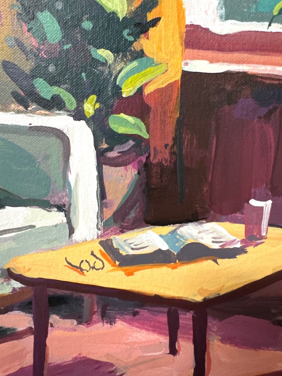 Interior - Sunlit Pages - Gold Coast Gallery Of ArtJos Coufreur