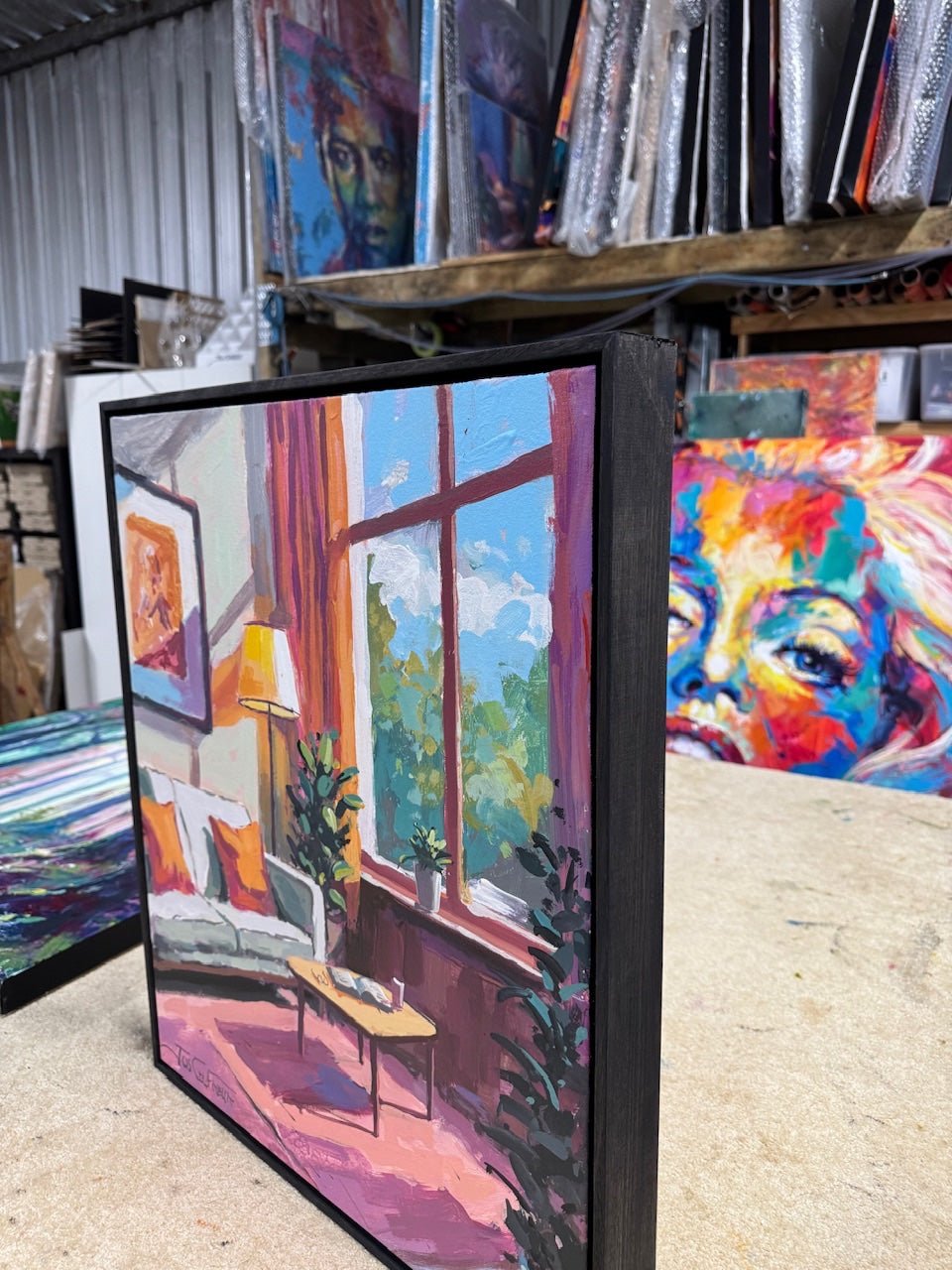 Interior - Sunlit Pages - Gold Coast Gallery Of ArtJos Coufreur