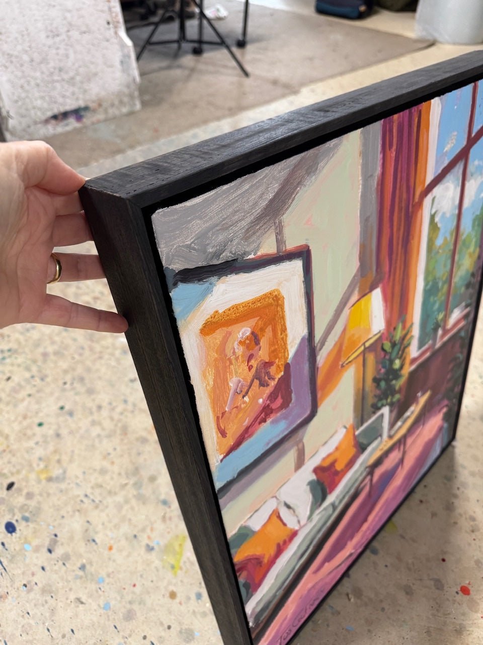 Interior - Sunlit Pages - Gold Coast Gallery Of ArtJos Coufreur