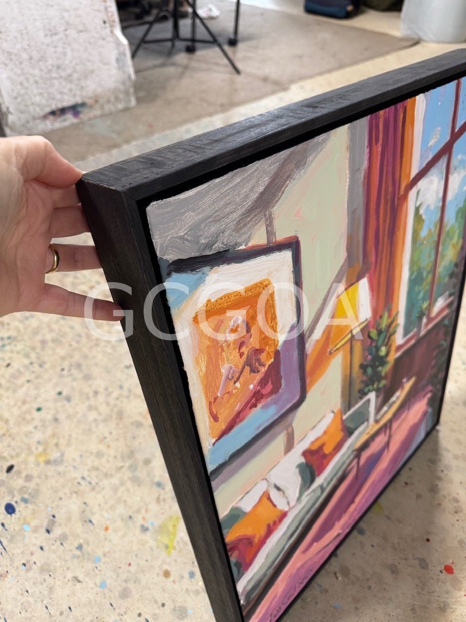 Interior- Sunlit Pages - Gold Coast Gallery Of ArtJos Coufreur