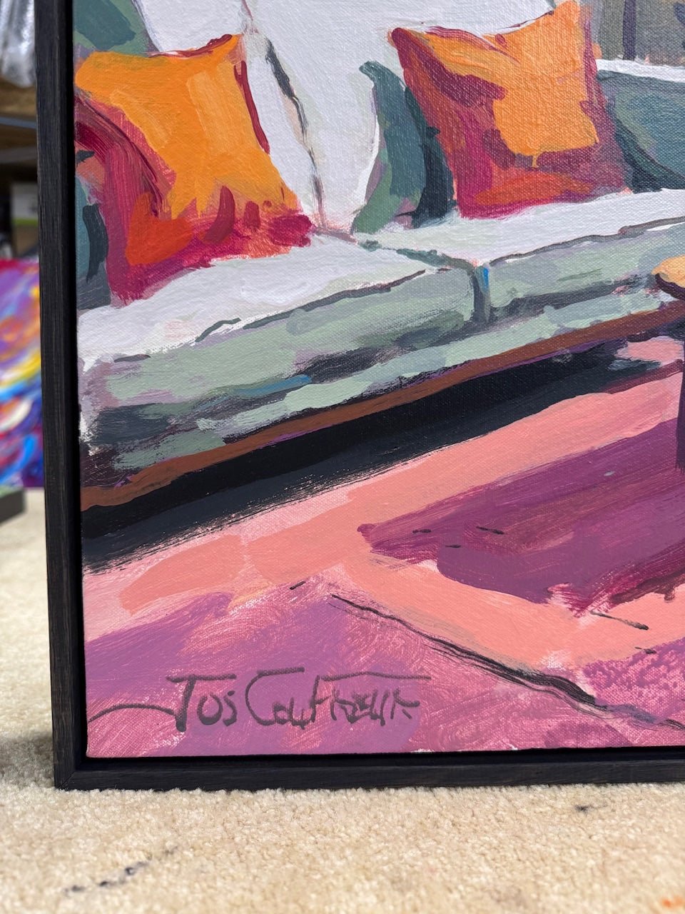 Interior - Sunlit Pages - Gold Coast Gallery Of ArtJos Coufreur