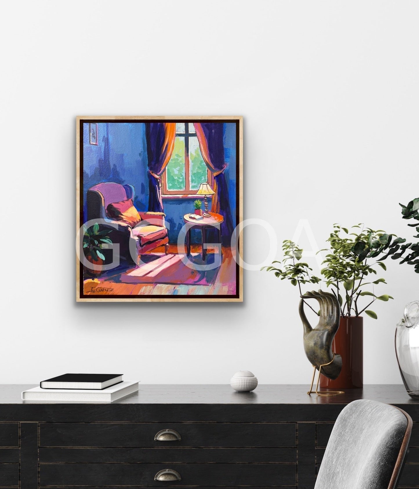 Interior - The Blue Room - Gold Coast Gallery Of ArtJos Coufreur