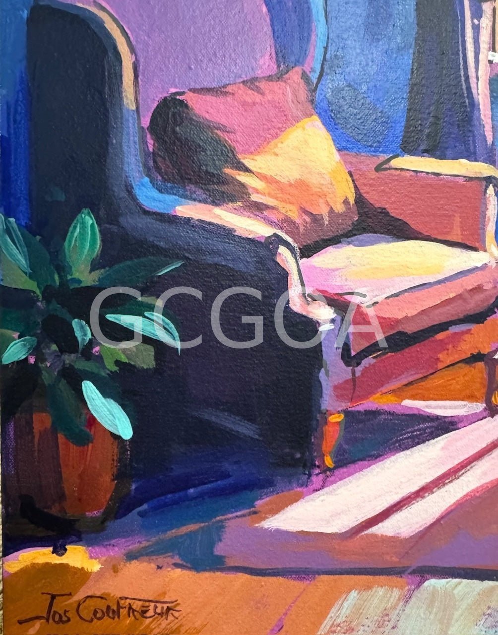 Interior - The Blue Room - Gold Coast Gallery Of ArtJos Coufreur