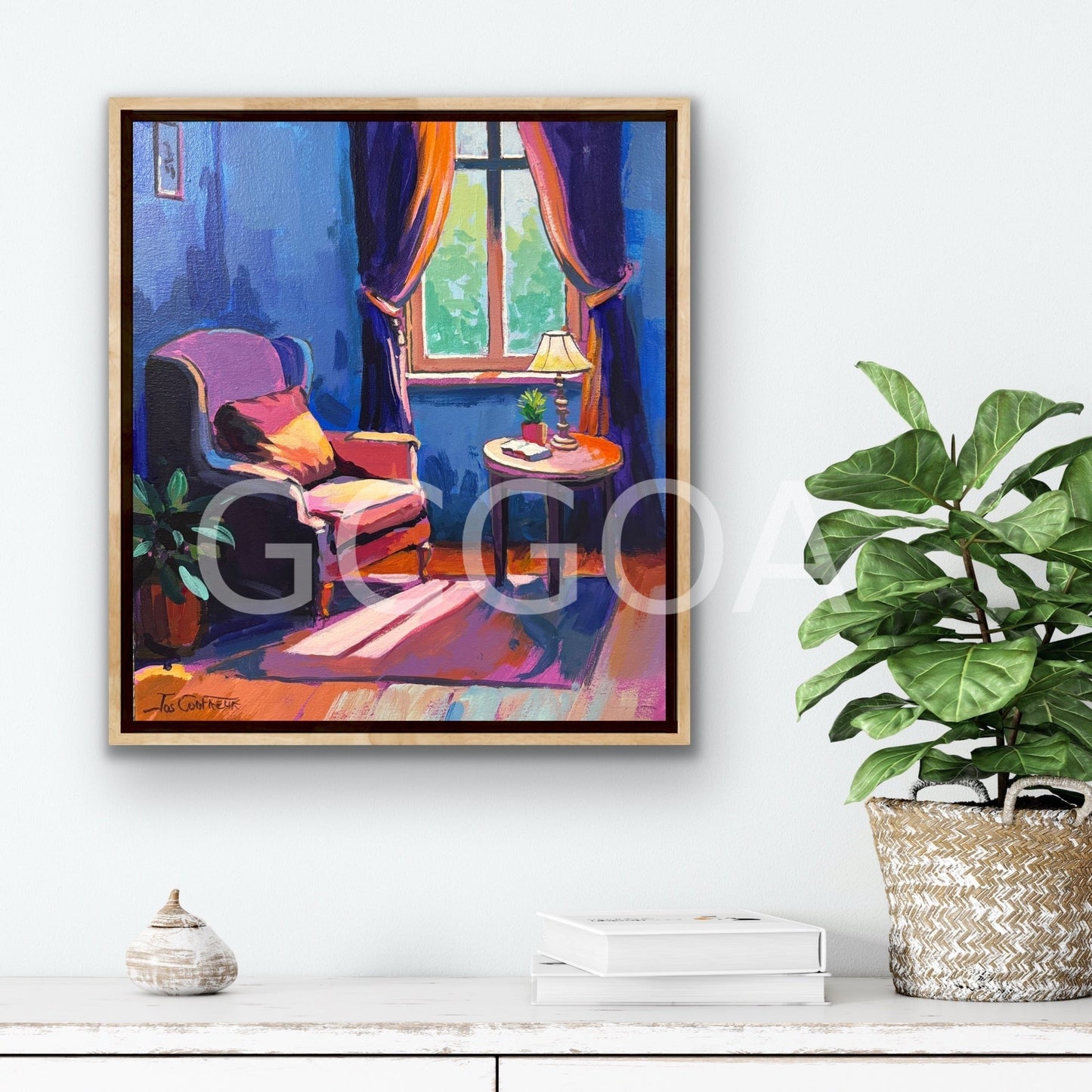 Interior - The Blue Room - Gold Coast Gallery Of ArtJos Coufreur