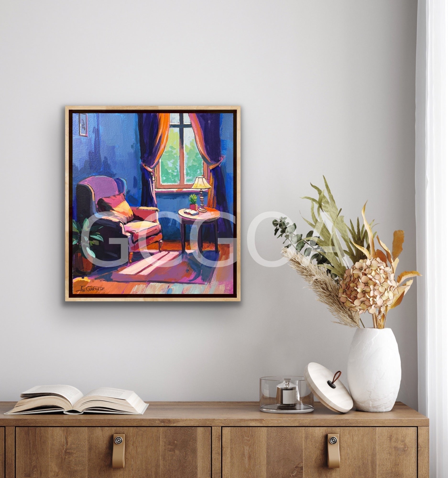Interior - The Blue Room - Gold Coast Gallery Of ArtJos Coufreur