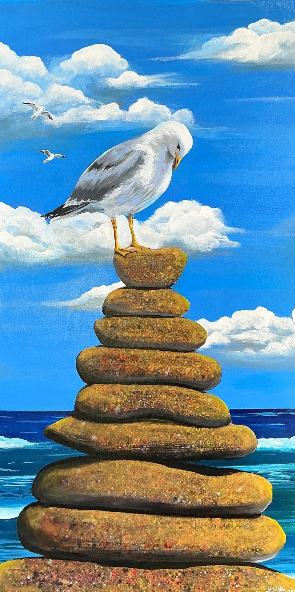 Inverloch Meditation - Gold Coast Gallery Of ArtYvonne Wells