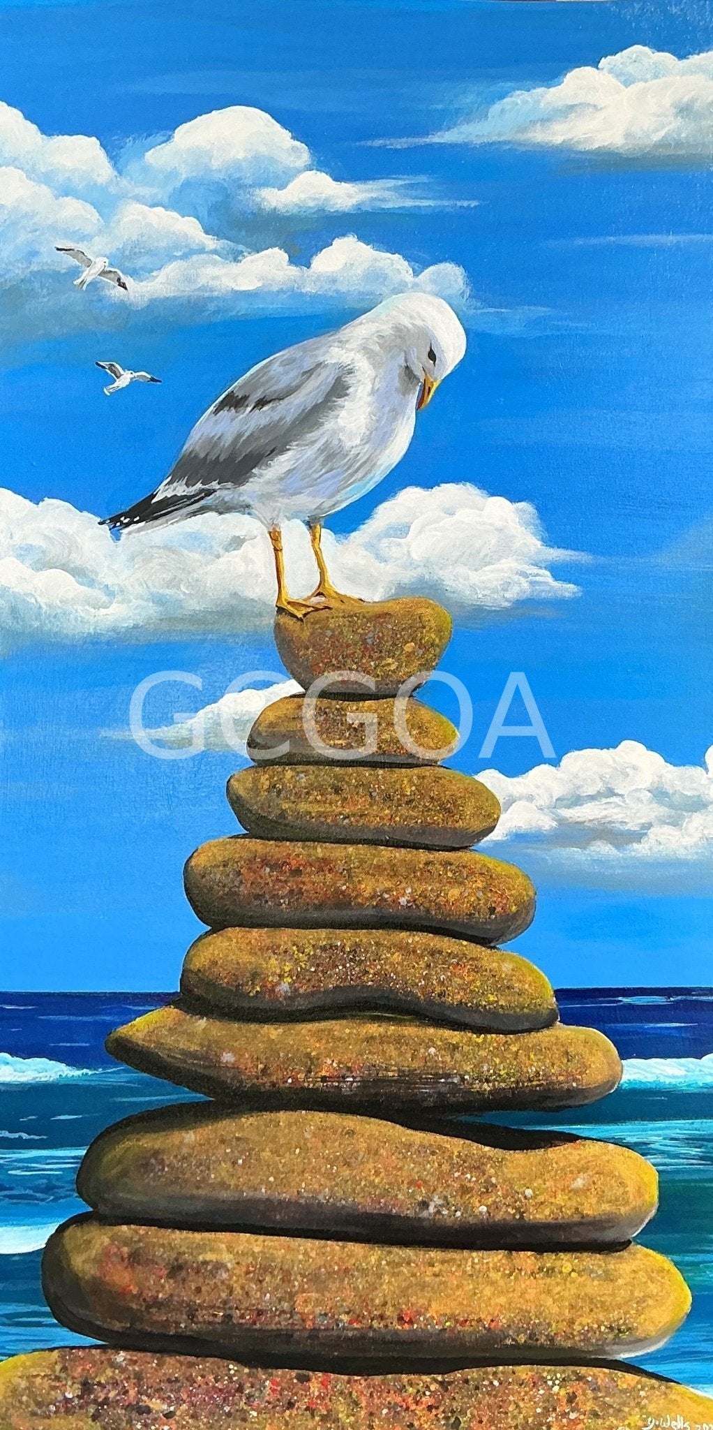 Inverloch Meditation - Gold Coast Gallery Of ArtYvonne Wells