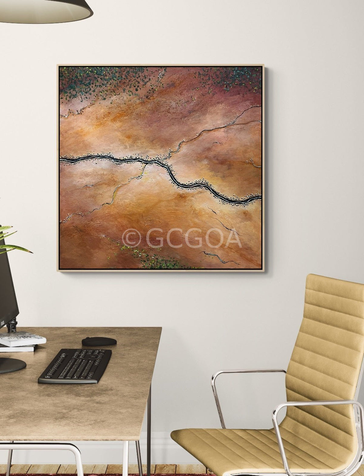 Ironbark Shadows - Gold Coast Gallery Of ArtTania Chanter