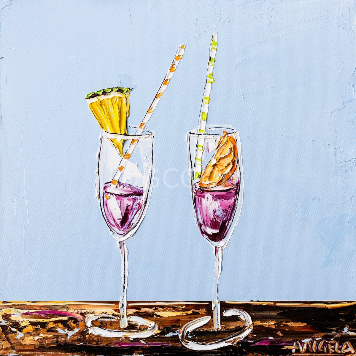 Island Elixir - Original Art - Gold Coast Gallery Of ArtAngela Hawkey