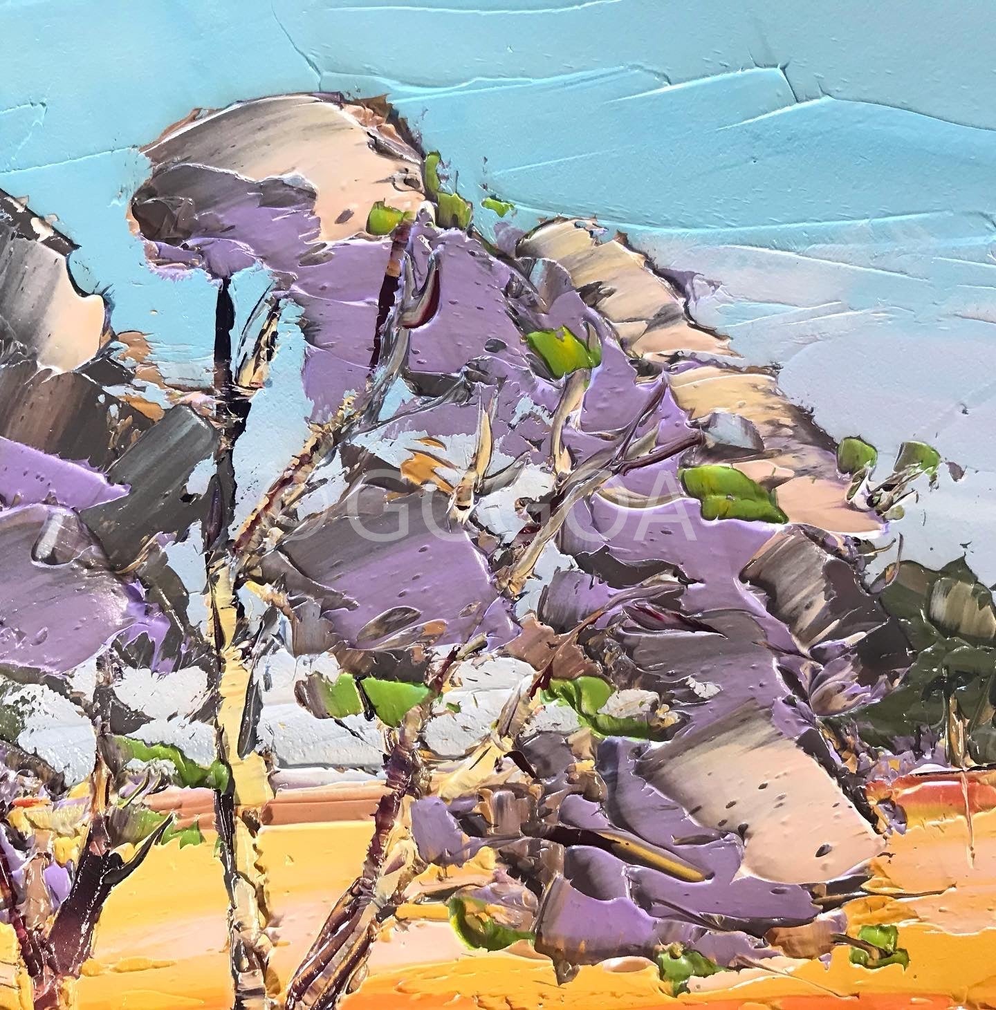 Jacaranda on the Farm - Plein Air - Gold Coast Gallery Of ArtHilly Coufreur