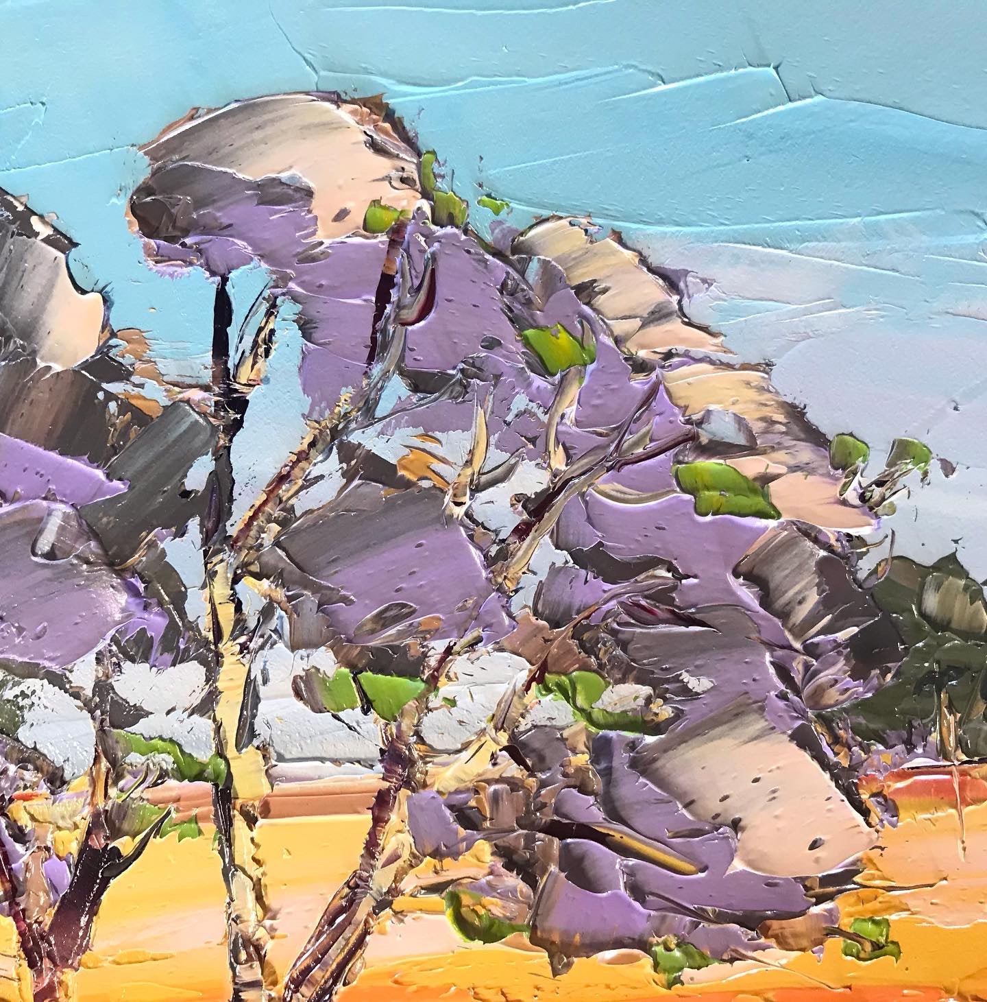 Jacaranda on the Farm - Plein Air - Gold Coast Gallery Of ArtHilly Coufreur