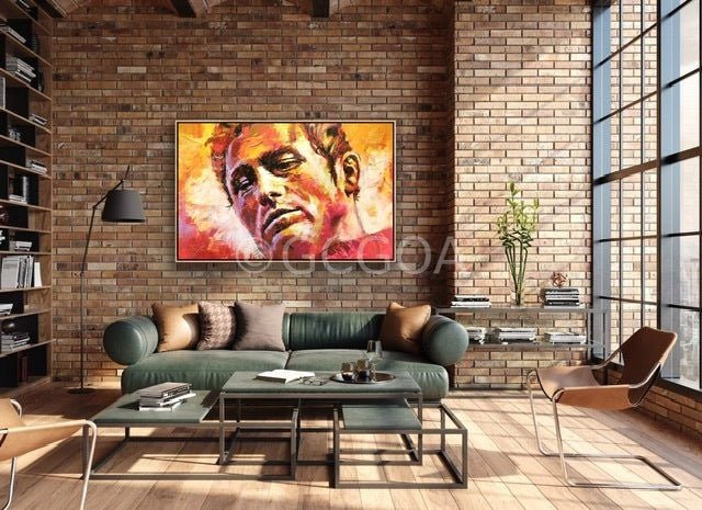 James Dean - Original Art - Gold Coast Gallery Of ArtJos Coufreur