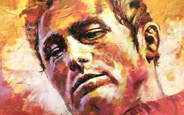 James Dean - Original Art - Gold Coast Gallery Of ArtJos Coufreur