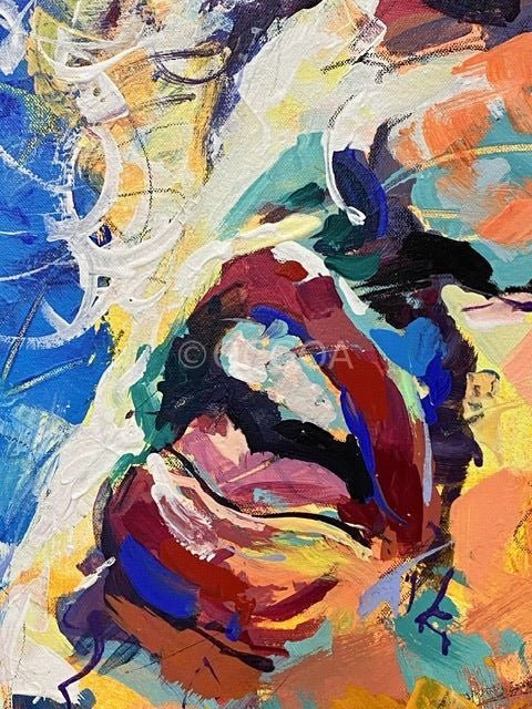Jimi Hendrix 11 - Original Art - Gold Coast Gallery Of ArtJos Coufreur